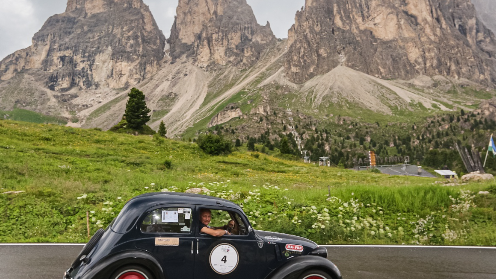 Il siciliano Passanante con Molgora vincono su Fiat 508C la Coppa D’Oro delle Dolomiti