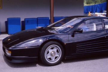 La Ferrari Testarossa di Maradona, il regalo del presidente Ferlaino